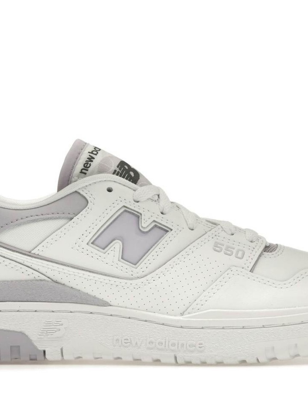 New Balance 550 Women’s Casual Sneaker in Light Gray - Size 7.5